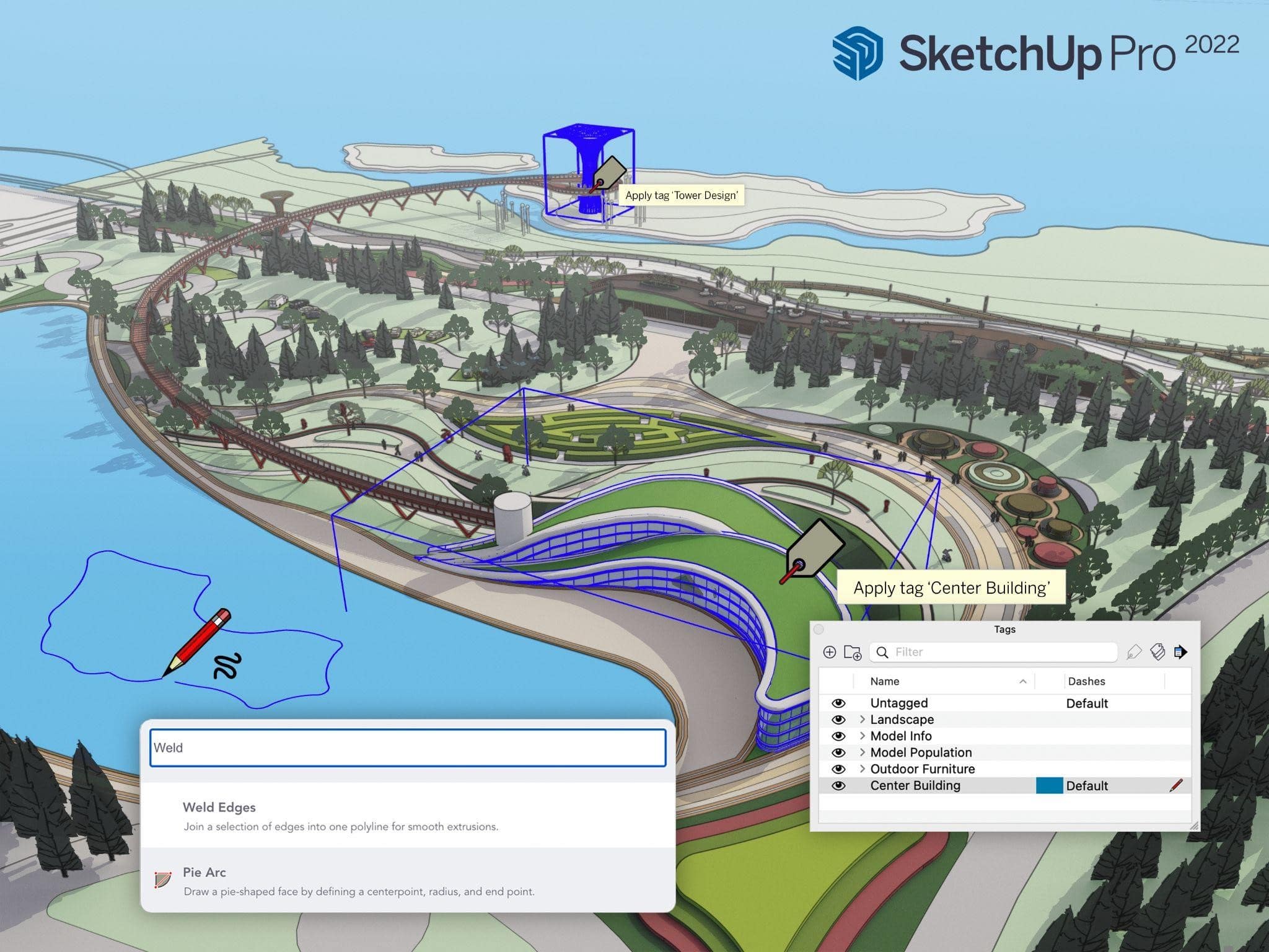 SketchUp 2022. Рис.1 SketchUp 2022. Рис.1