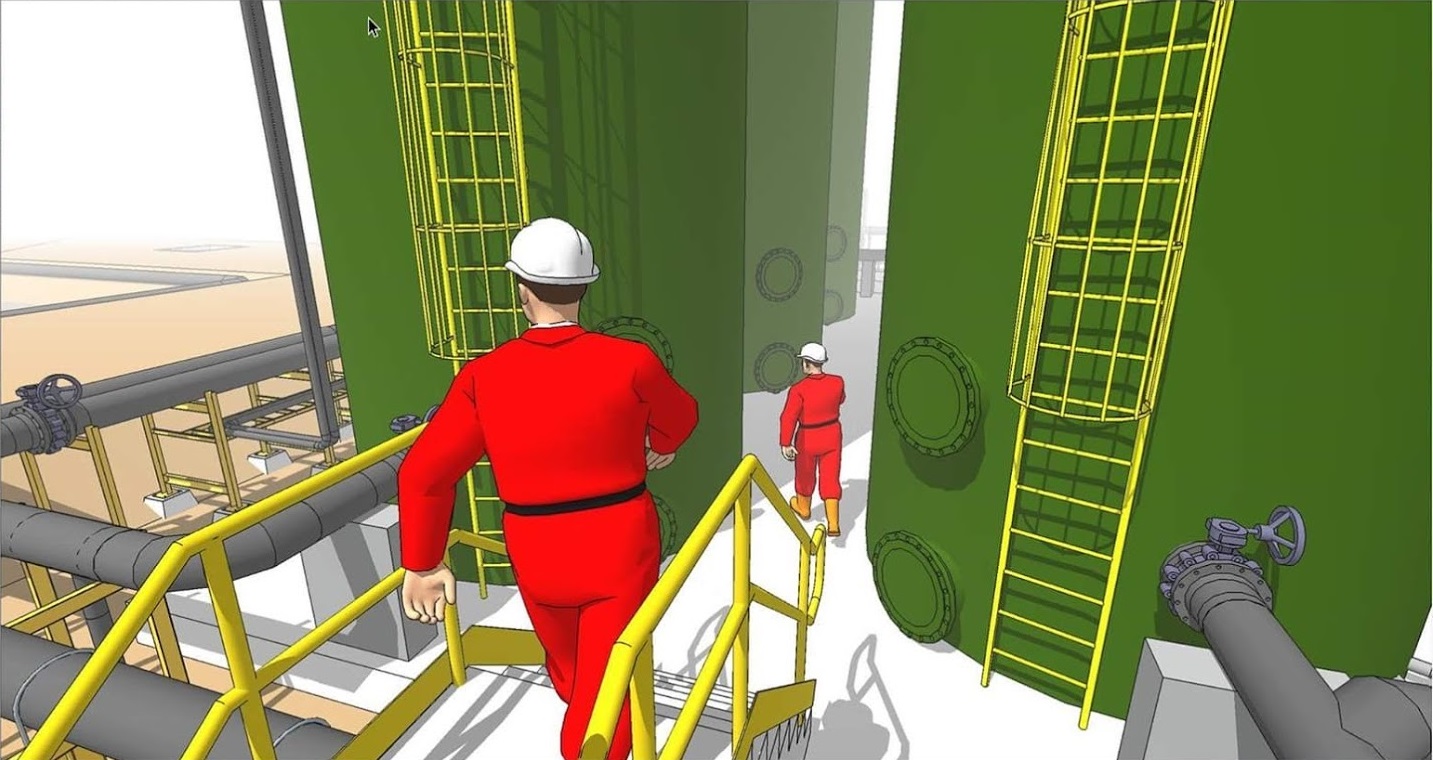 Рис. 3D-модель биогазовой установки